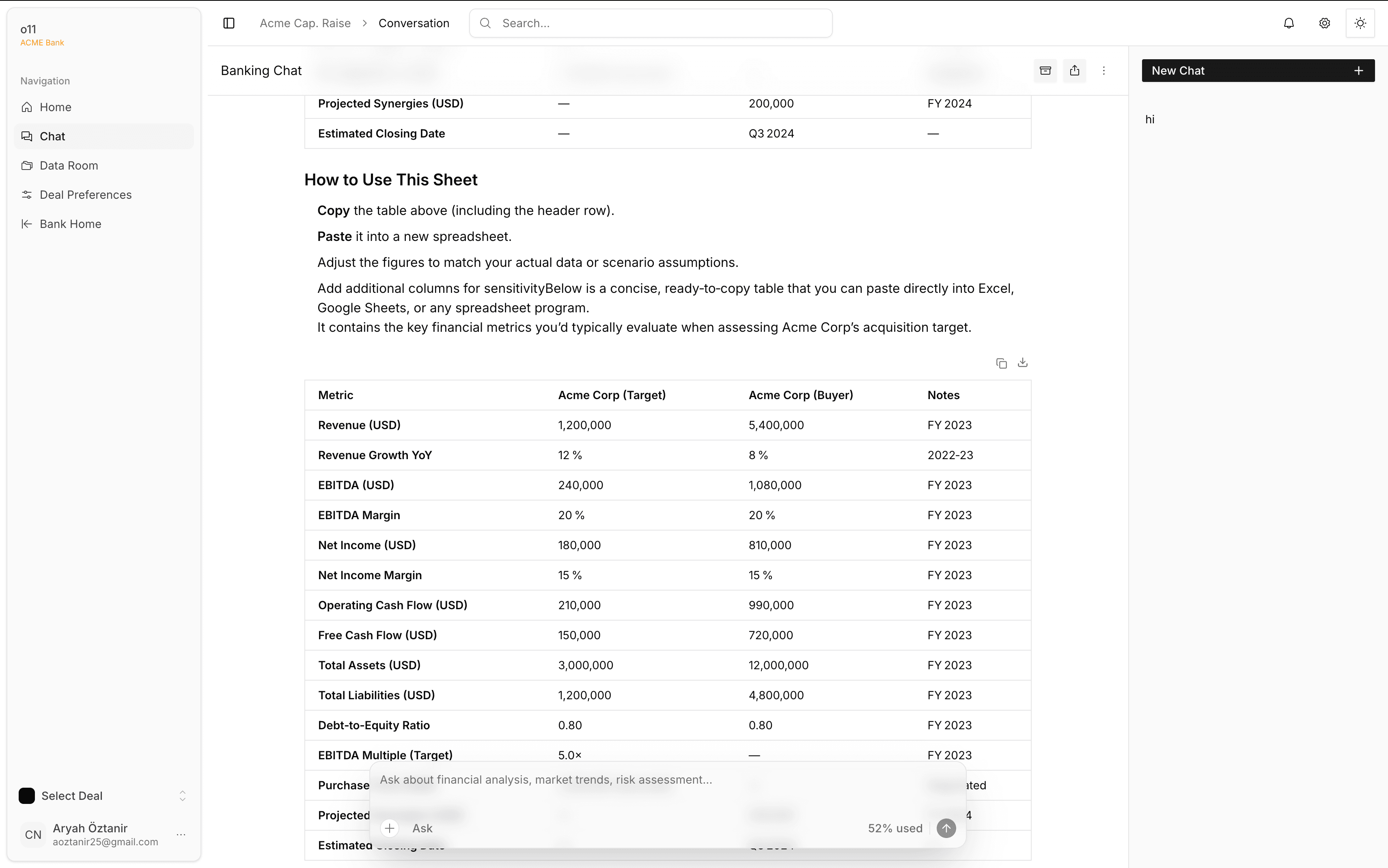 Chat Interface Showcase